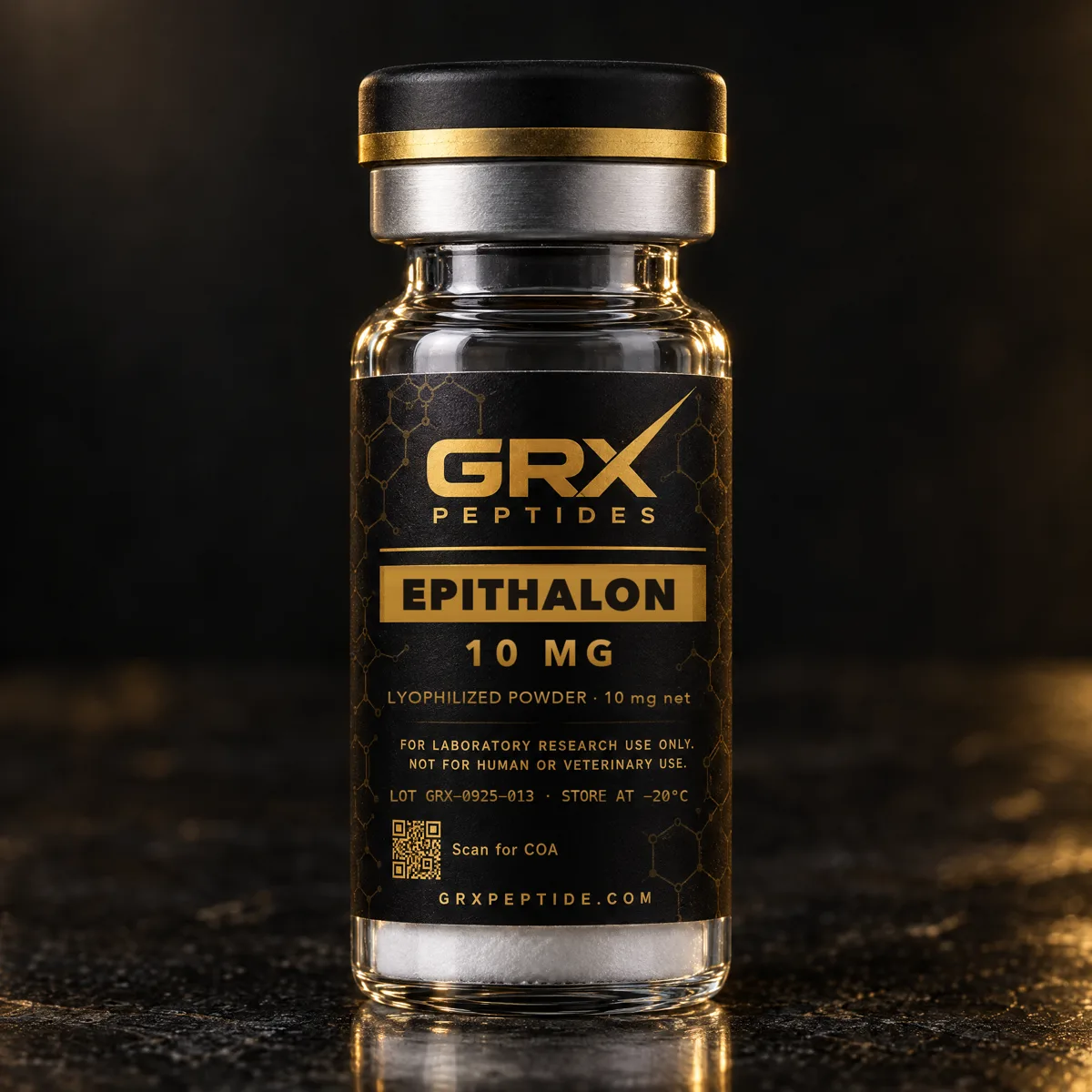 Epithalon 10 mg research vial